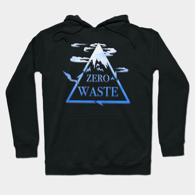 Zero Waste mountain Hoodie by Yofka